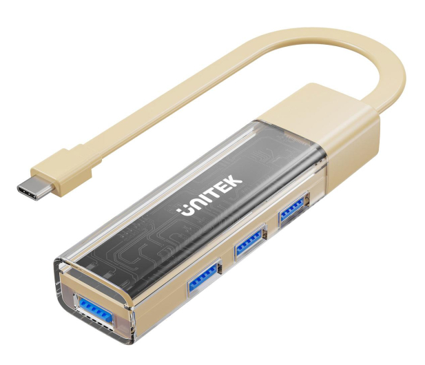Unitek Hub Dwukierunkowy USB-C/USB-A - 4x USB-A - 1291394 - zdjęcie